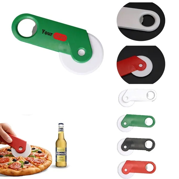 Pizza Cutter with Bottle Opener