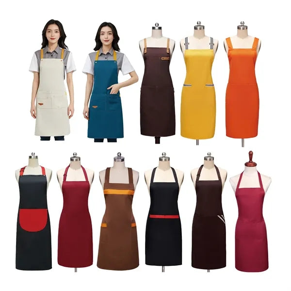 Multi-Utility Cotton Cooking Apron
