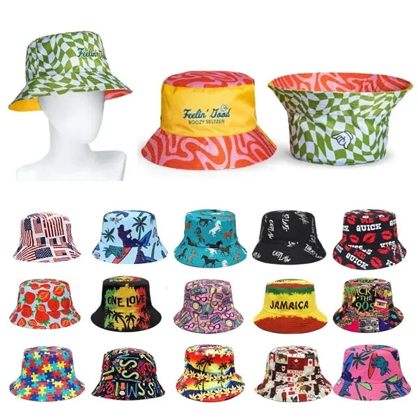 Reversible Bucket Hat with Dye-Sub on Both Sides