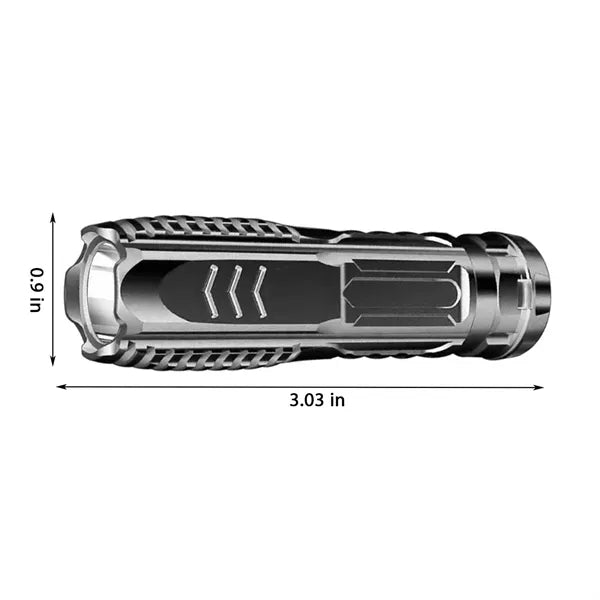USB Rechargeable Zoom Flashlight - Camping & Outdoor Use