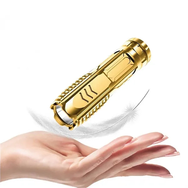 USB Rechargeable Zoom Flashlight - Camping & Outdoor Use