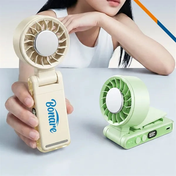 FrostSip Foldable Clip On Ice Cooling Fan