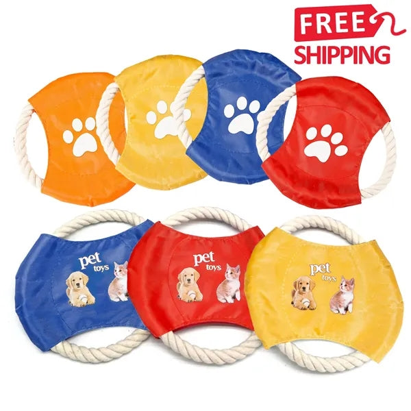 Dog Rope Toy Flying Disc