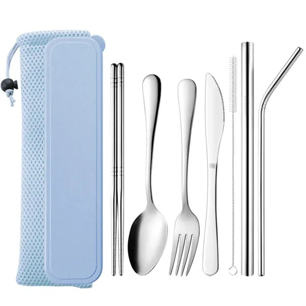 Portable Stainless Steel Cutlery Set