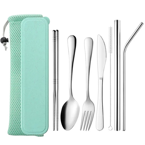Portable Stainless Steel Cutlery Set