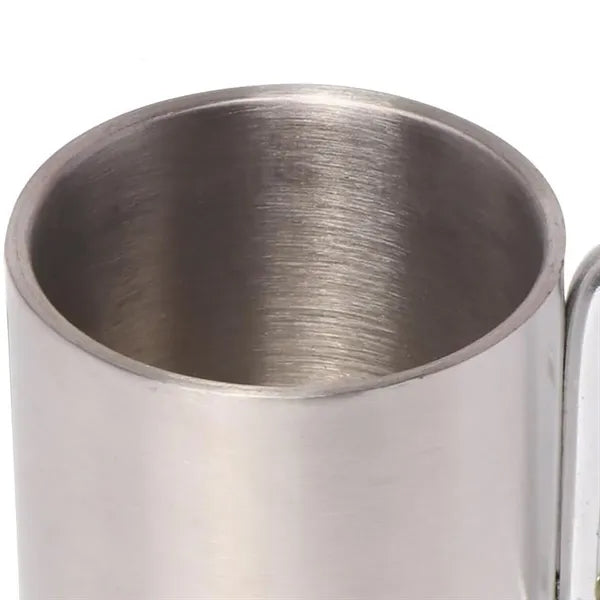 10oz. Double Wall Stainless Steel Carabiner Mug for Camping