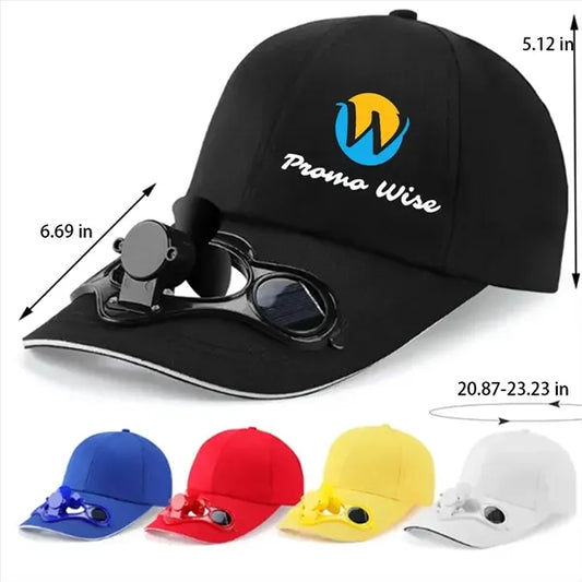 Outdoor Sports Sun Protection Baseball Cap With Solar Fan
