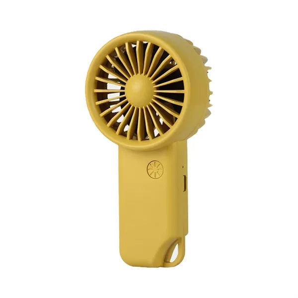 Portable Rechargeable Mini Fan with Carabiner