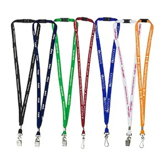 3/4" Polyester Safety Breakaway Lanyard for ID Badges