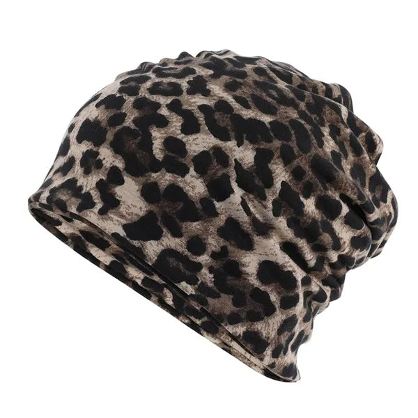 Women's Soft Stylish Acrylic Caps w/ Floral Print