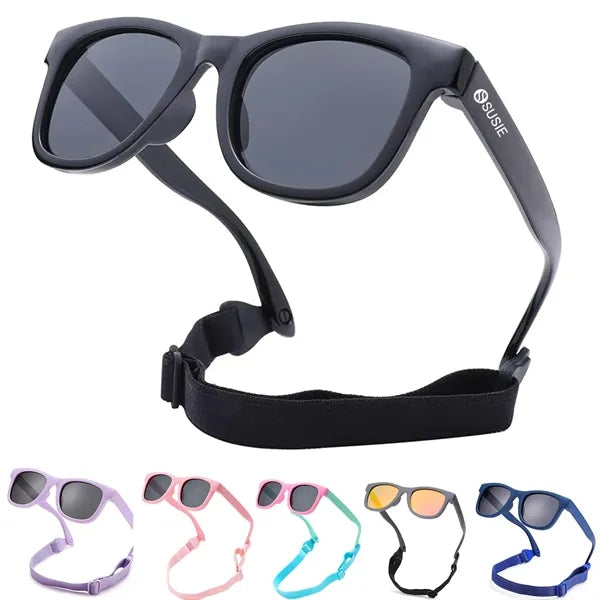 Flexible Polarized Kids Sunglasses -Bendable & UV Protection