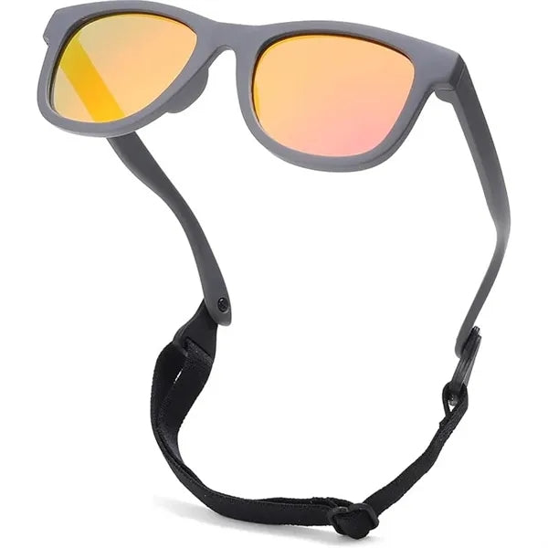 Flexible Polarized Kids Sunglasses -Bendable & UV Protection