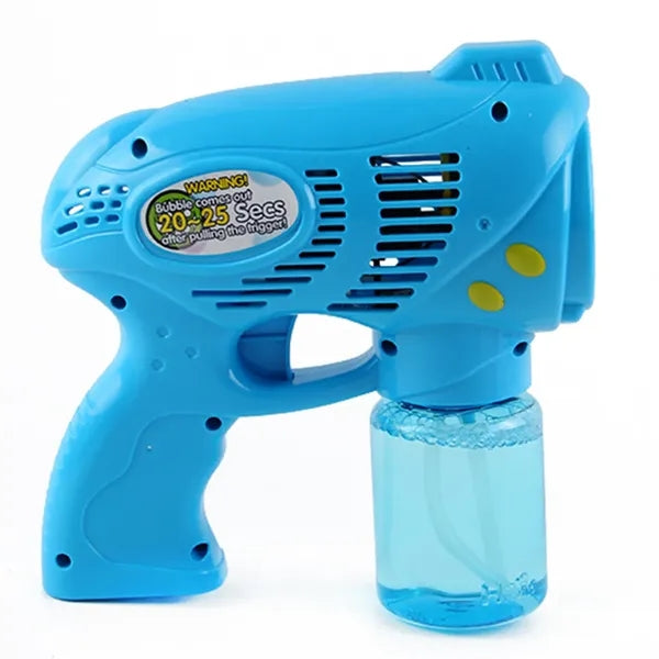Kids Electric Cartoon Bubble Gun Toy for Outdoor Play