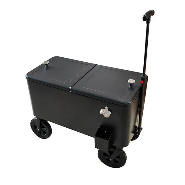 75L Outdoor Rolling Cooler w/ Extendable Handle