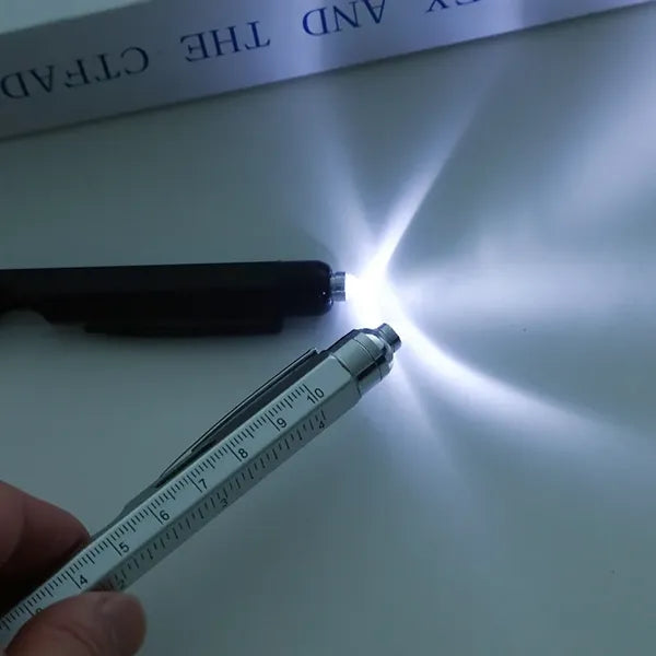 9 In 1 Multitool Pen with LED Light
