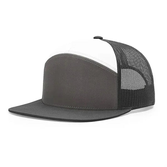 7 Panel Trucker Cap Hat