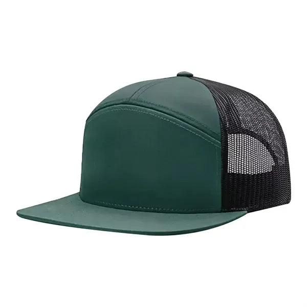 7 Panel Trucker Cap Hat