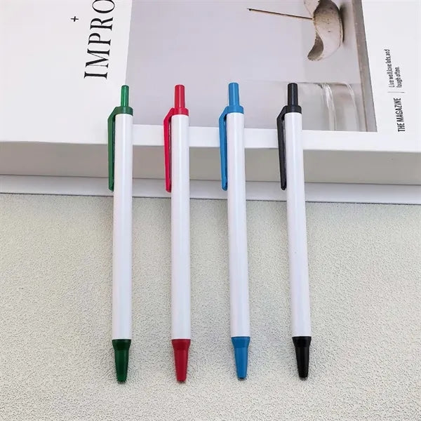 Cap Action Retractable Ballpoint Pen