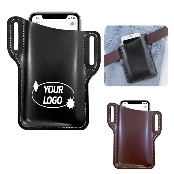 Leather Belt Phone Holster