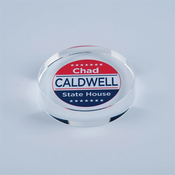 Signature Crystal Paperweight