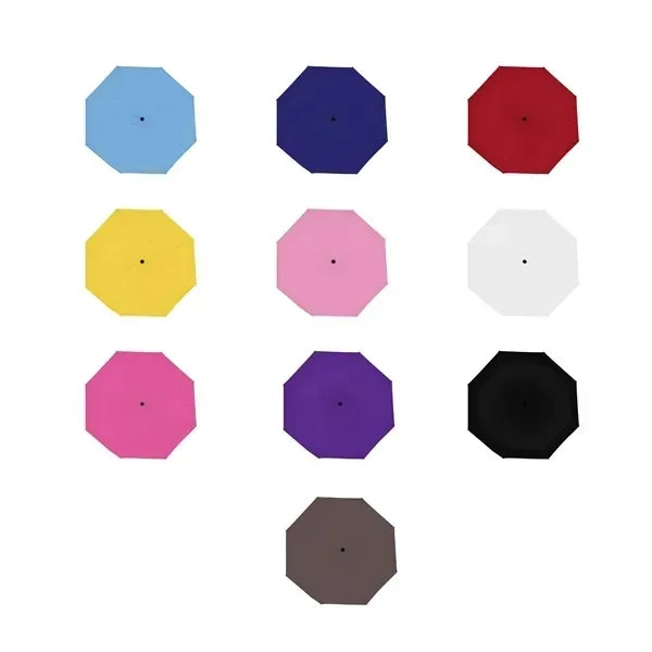 43.3" Arc Automatic Travel Folding Umbrella W/ UV Protection
