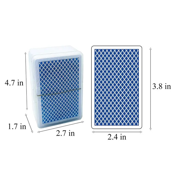 Waterproof PVC Playing Cards w/ Case