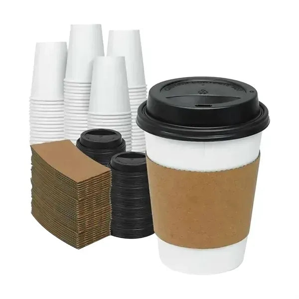 Full Color Customized Paper Coffee Cup Sleeves