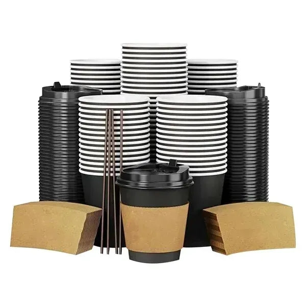 Full Color Customized Paper Coffee Cup Sleeves