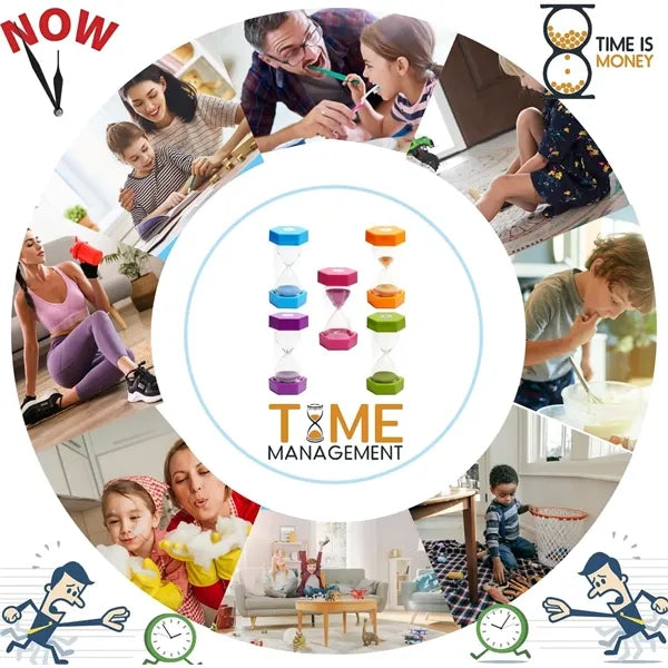 SANDTIMER Colorful Hourglass Sand Acrylic Kitchen Timers