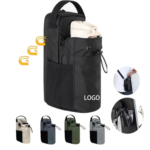 Magnetic Gym Bottle Sling Bag
