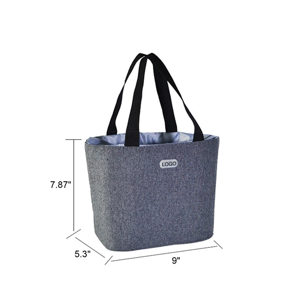 Compact Two-Tone Insulated Cooler Tote