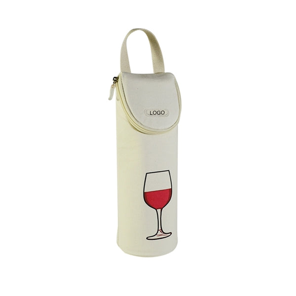 Single Bottle Insulated Wine Tote