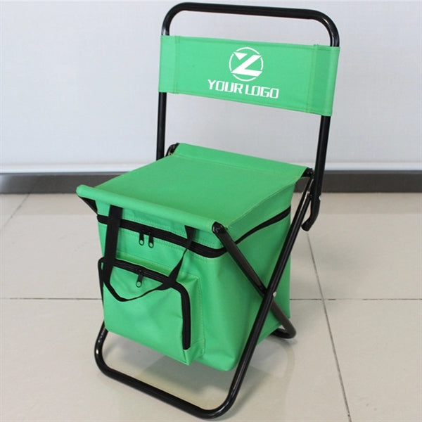 Portable Fishing Chair With Cooler Bag