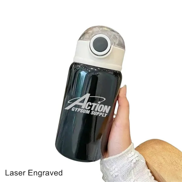 12/15 oz Stainless Steel Vacuum Insulated Straw Bottle