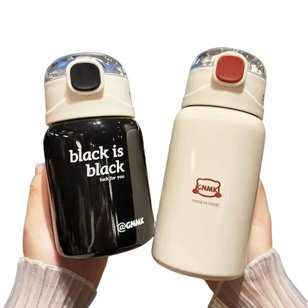 12/15 oz Stainless Steel Vacuum Insulated Straw Bottle