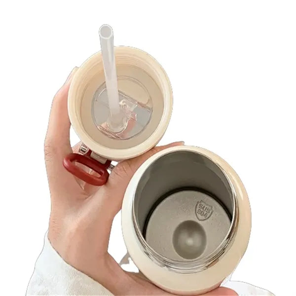 12/15 oz Stainless Steel Vacuum Insulated Straw Bottle