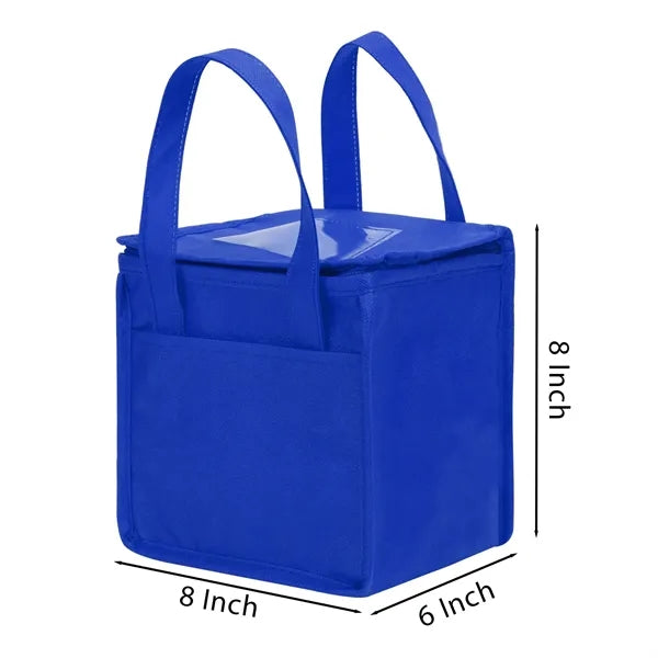 Portable Insulated Non-Woven Cooler Tote for On-the-Go Use