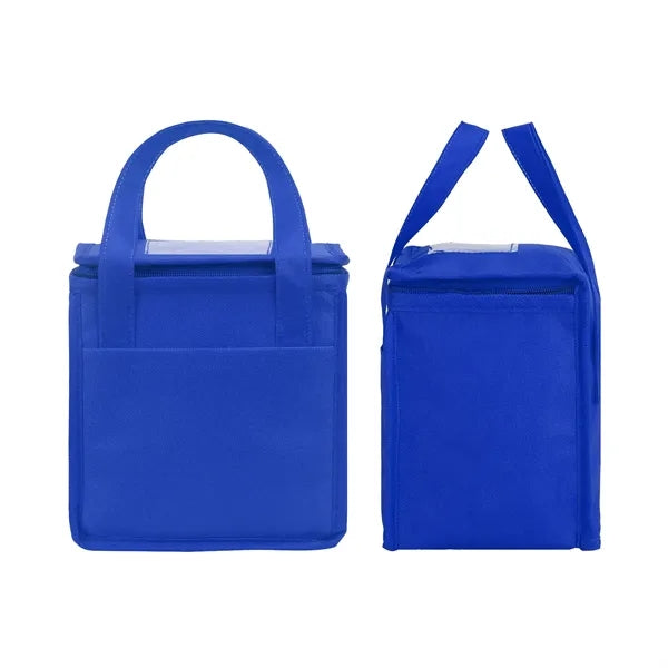 Portable Insulated Non-Woven Cooler Tote for On-the-Go Use