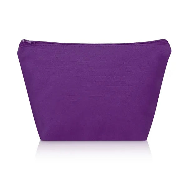 Large Canvas Travel Makeup Bag