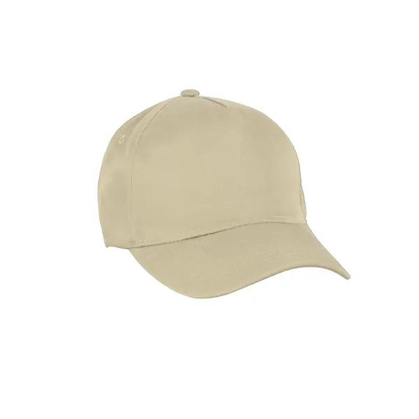 5 Panel Structured Cotton Polyester Cap