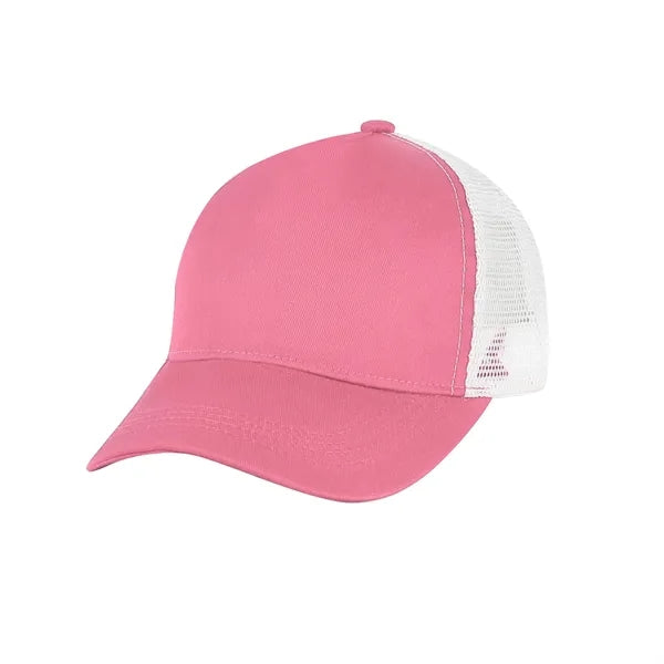 5 Panel Structured Trucker Cap