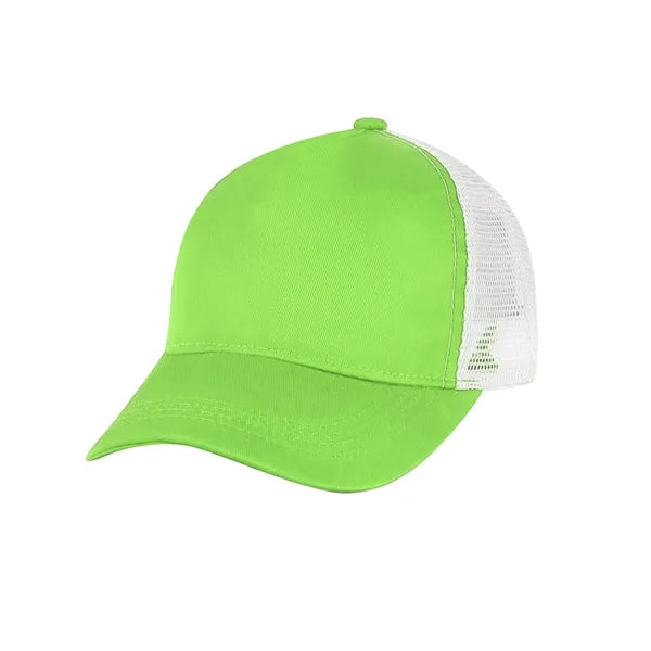 5 Panel Structured Trucker Cap