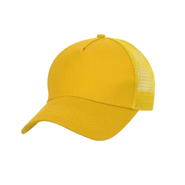5 Panel Structured Trucker Cap