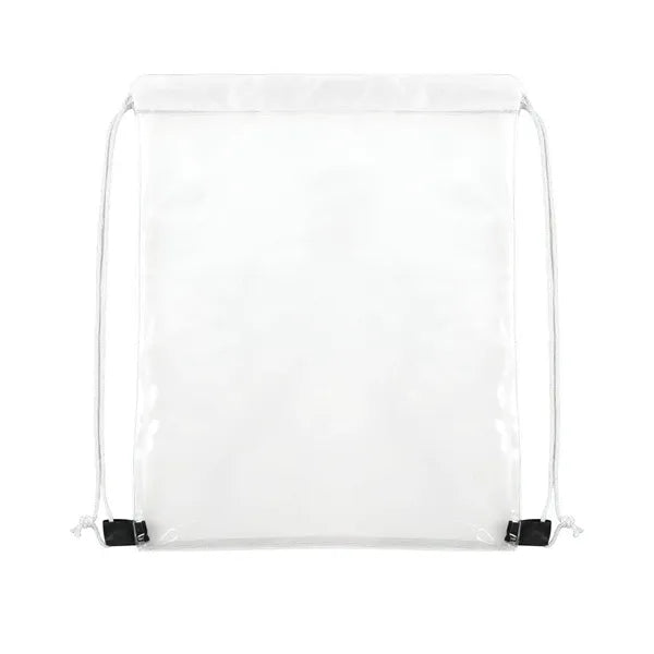 Transparent PVC Drawstring Backpack