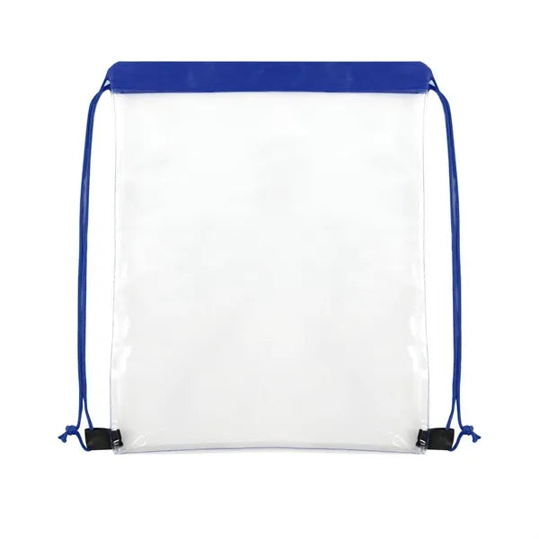 Transparent PVC Drawstring Backpack