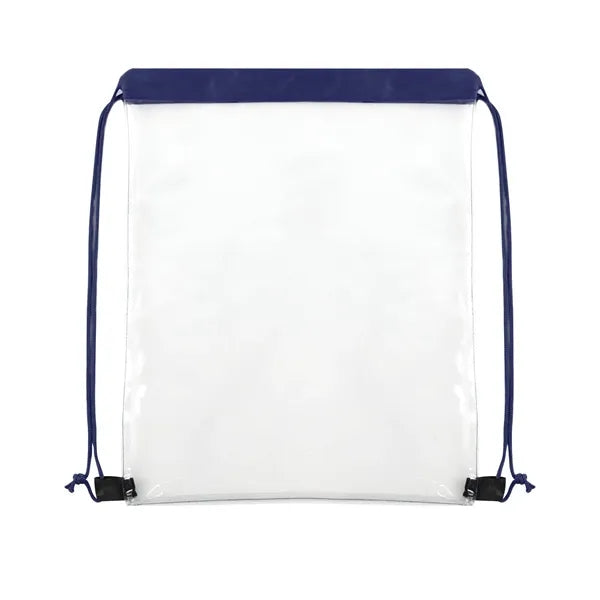 Transparent PVC Drawstring Backpack