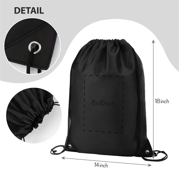 210D Eco-Friendly RPET Drawstring Bag
