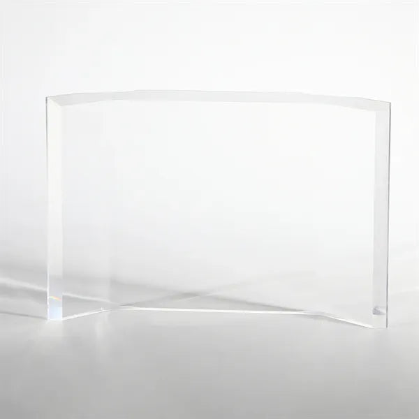 Freestanding Curved Acrylic Display Award - Personalized
