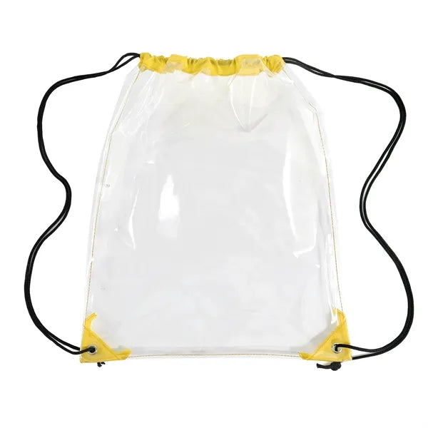 Clear Cinch Bag Backpack