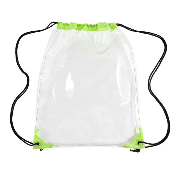 Clear Cinch Bag Backpack
